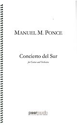 Manuel Maria Ponce Notenblätter Concierto del Sur