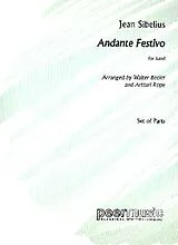 Jean Sibelius Notenblätter Andante Festivo