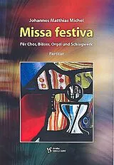 Johannes Matthias Michel Notenblätter Missa festiva