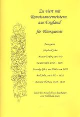  Notenblätter Zu viert mit Renaissancemeistern aus England