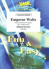 Johann (Sohn) Strauss Notenblätter Emperor Waltz für 5 Saxophone