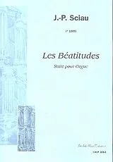 Jean-Pierre Sciau Notenblätter Les béatitudes
