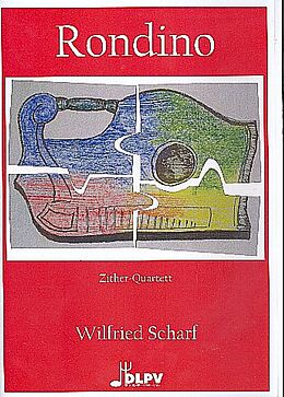 Wilfried Scharf Notenblätter Rondino für 4 Zithern (DDDB)