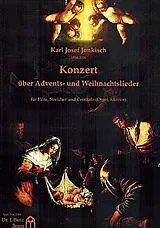 Karl Josef Jonkisch Notenblätter Konzert über Advents- und Weihnachtslieder