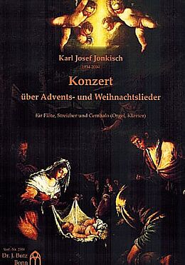 Karl Josef Jonkisch Notenblätter Konzert über Advents- und Weihnachtslieder