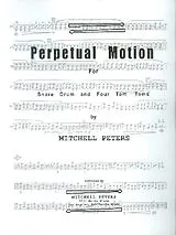 Mitchell Peters Notenblätter Perpetual Motion