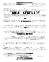Mitchell Peters Notenblätter Tribal Serenade