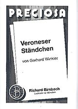Gerhard Winkler Notenblätter Veroneser Ständchenfür Orchester