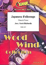  Notenblätter Japanese Folksongsfür Flöte und Klavier