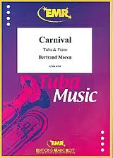 Bertrand Moren Notenblätter Carnival for tuba and piano