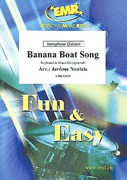  Notenblätter Banana Boat Song für 5 Saxophone