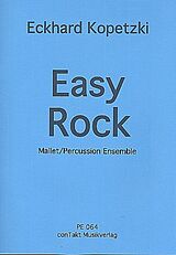 Eckhard Kopetzki Notenblätter Easy Rock für Mallet-Percussion-Ensemble
