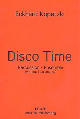 Eckhard Kopetzki Notenblätter Disco Time für Body Percussion
