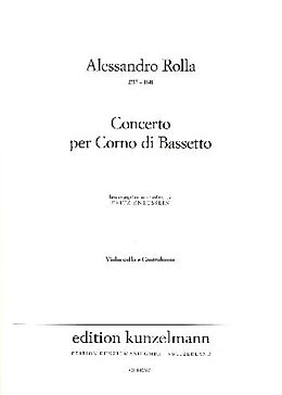 Alessandro Rolla Notenblätter Concerto