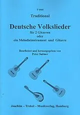  Notenblätter Deutsche Volksliederfür 2 Gitarren