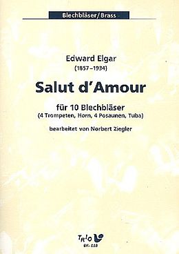 Edward Elgar Notenblätter Salut damour