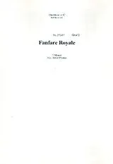 Jean-Joseph Mouret Notenblätter Fanfare royale für Orchester (Schulorchester)