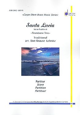  Notenblätter Santa Lucia für 3 Posaunen