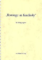 Michael H. Lang Notenblätter Hommage an Kandinsky für 3 Schlagzeuge