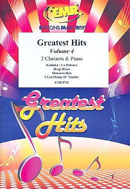  Notenblätter Greatest Hits vol.4for 2 clarinets