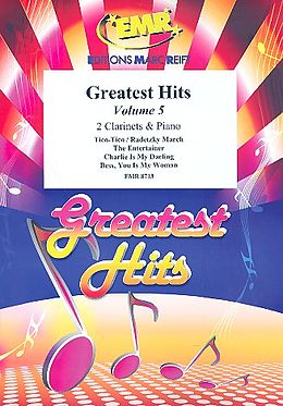  Notenblätter Greatest Hits vol.5for 2 clarinets