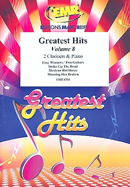  Notenblätter Greatest Hits vol.8for 2 clarinets