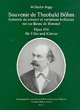 Wilhelm Popp Notenblätter Souvenir de Theobald Böhm op.434