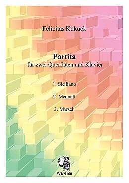 Felicitas Kukuck Notenblätter Partita für 2 Flöten und Klavier