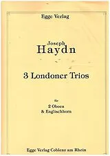 Franz Joseph Haydn Notenblätter 3 Londoner Trios