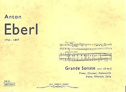 Anton Franz Joseph Eberl Notenblätter Grande sonate op.10,2