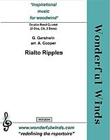 George Gershwin Notenblätter Rialto Ripples for 2 oboes, cor anglais