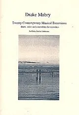 Drake Mabry Notenblätter 20 contemporary musical Excursions