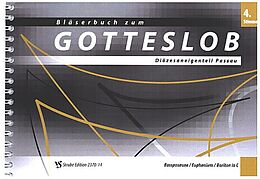  Notenblätter Bläserbuch zum Gotteslob Diözese Passau
