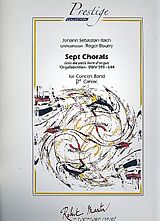 Johann Sebastian Bach Notenblätter 7 Chorals vol.2 for concert band