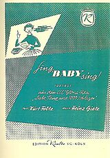 Heinz Gietz Notenblätter Sing Baby sing