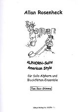 Allan Rosenheck Notenblätter Alphorn-Suite american Style für Alphorn in F