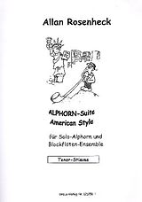 Allan Rosenheck Notenblätter Alphorn-Suite american Style für Alphorn in F