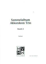  Notenblätter Sammelalbum Akkordeon Trio Band 2