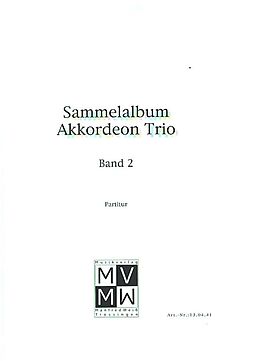  Notenblätter Sammelalbum Akkordeon Trio Band 2