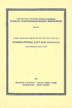 International Jazz Bibliography