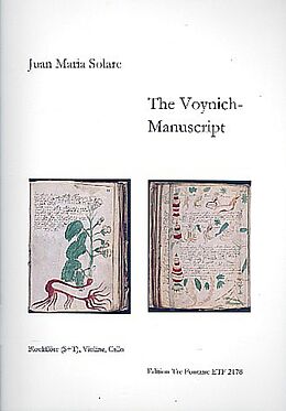 Juan María Solare Notenblätter The Voynich-Manuscript für Blockflöte