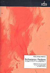 Hans Kraus-Hübner Notenblätter Schwarze Federn für Gesang (mittel)