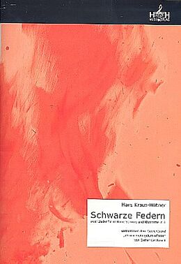 Hans Kraus-Hübner Notenblätter Schwarze Federn für Gesang (mittel)