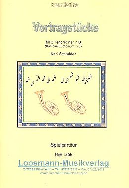 Karl Schmider Notenblätter Vortragsstücke