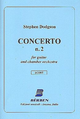 Stephen Dodgson Notenblätter Concerto no.2
