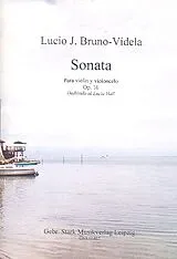 Lucio J. Bruno-Videla Notenblätter Sonate op.16