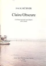 Falk Hübner Notenblätter Claire - obscure