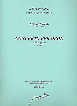 Antonio Vivaldi Notenblätter Konzert C-Dur RV451
