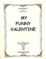Richard Rodgers Notenblätter My funny Valentine