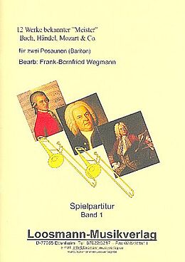 Gerhard Fischer-Münster Notenblätter 12 Werke bekannter Meister